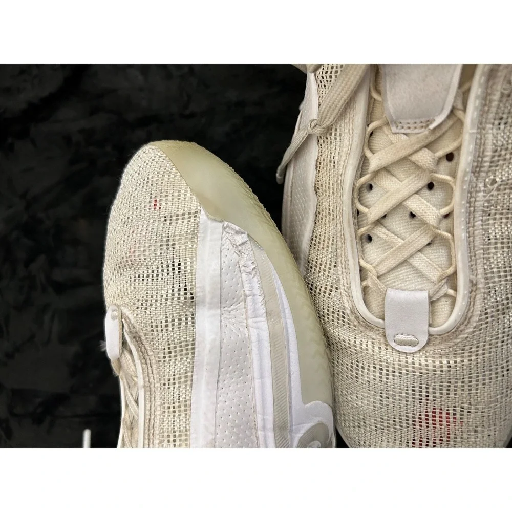 Nike Air Jordan XXXVI 36 Low Pure Money Mens Sz 15‎ White Silver DH0833-101